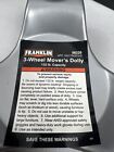 Pair Of Franklin 3 Wheel Steel Movers Dolly 132 Lb Each Capacity Swivel Coasters