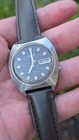 Rare Seiko Automatic 7009-8009 Brown Texture Dial Day date Vintage Men s Watch