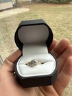 10k Yellow Gold Solitaire Diamond Engagement Ring Round Stone Size 7