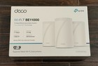 3 Pack Tp-link Deco Wifi 7 Be11000 Tri-band Whole Home Mesh System Be65