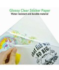 Koala Clear Vinyl Sticker Paper Waterproof Inkjet Printer Glossy Clear Sticker