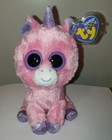 Ty Beanie Boos     magic     pink Unicorn  2012 Tag  6  New Mwmts Stuffed Animal Toy