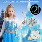 Light Up Princess Dress For Girls Ages 3-10  Dress Up Toys Gift Set