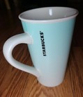 Rare Starbucks Tall Coffee Tea Mug Cup Green Christmas Tree 2019 Holiday 17 8 Oz