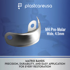 50 4 5mm M4 Pre Molar  medium  Dental Metal Matrices Sectional Matrix Refills