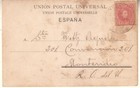 Spain - 1908 La Coru  a - La Playa Used Postcard