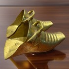 Solid Brass Vintage English Stirrups Riding Saddle Armor Suit Metal Shoe Boot