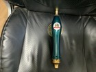Vintage Moosehead Lager Beer Canadian Beer Tap Handle Green Gold Man Cave 11 5   