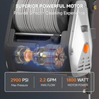 Giraffe Tools Wall Mounted Pressure Washer Max 2900 Psi Ultra-soft Hose 100ft