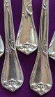 Set 5  modern Art  Reed   Barton Art Nouveau Silver 6 1 8  Salad Forks 1904