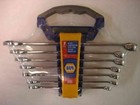 Napa 90933 7pc  Full Polish Extra Long Pattern Combination Wrench Set Metric