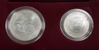 1998-s R f  Kennedy Commem  Unc Silver Dollar W matte Jfk 50c In Ogp   Coa