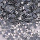 Crystal Ab Hot Fix Rhinestone Glitter Strass Iron On Stones For Fabric Garment