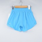 Lululemon Womens Shorts Hotty Hot High Rise Lined 4  Kayak Blue Kybl Size Nwt