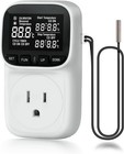 Temperature Controller Heating Cooling With Probe Digital Thermostat Outlet Plug
