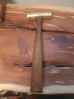 Snap-on Vtg Brass Hammer Mod Bh-24 With Brass Punch