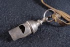 Vintage Military Wwi Whistle From First World War 1914s Original Combat     09 
