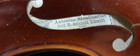 Antique E Reinhold Schmidt Antonius Stradiuarius Violin With Tourte Bow   Case