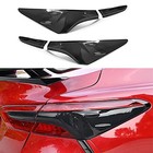 Tail Light Lamp Cover Guard Trim 4pcs Tail Light Black Style Tail Lamp Cover