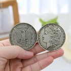 1890 Liberty Morgan Silver Coin Us Old Coin Collection-bu