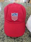 Polo Ralph Lauren Hat Polo Stadium Shield Twill Chariots Cap Red White
