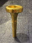Bellaire Dynamic 43 Tenor Trombone Mouthpiece Brass Gold Plated Medium Cup