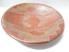 Lrg Size Antique Santa Clara Indian Pottery Plate Form Pot -  Rare2find -