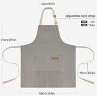 2 Pack Kitchen Cooking Aprons  Adjustable Bib Soft Chef Apron With 2 Pockets