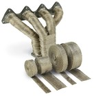 Design Engineering Titanium Exhaust Heat Wrap With Lava Rock Technology - 2  X