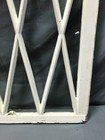 Antique Vtg Wood 13 Lite 30x31 Large Diamond Shabby Window Sash Old 1095-25b
