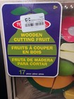 Melissa   Doug Wooden Cutting Fruit Play Set 17 Pieces