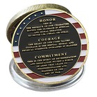 Us Marine Bronze Commemorative Coin Soldier Honor Medal Aircraft Badge