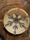 Antique 1920s Gatsby  Art Deco   Nouveau Ceiling Light Fixture Glass Shade Globe
