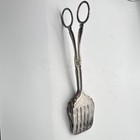 Vintage Viners Sheffield England Epns Silverplate Asparagus Serving Tongs