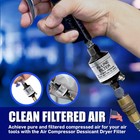 Air Compressor Water Separator Heavy Duty Filter Inline 1 4  Npt Dryer Air Tool
