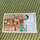 Banque De France - 100 French Francs Banknote Serial No S  Series