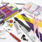 Polymer Clay Start Up Kit - Tools Cutters Sculpey Premo Bundle 