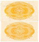 Banco Nacional Ultramarino Macau 50 Avos      2 Pcs