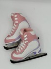 New  Jackson Ultima Softec Vista Girls Figure Skates Size Youth 8j Pink 6 1 3   