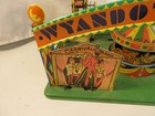 Wyandotte Carnival  With Marquee Tin Windup  Excellent Condition   Works  1930 s