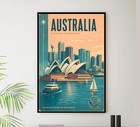 Australia - Tourism - V1 - - Vintage Travel And Tourism Poster 