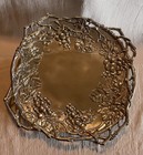 Aluminum Arthur Court Grapes And Vines Square Tray