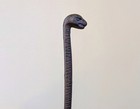 Vintage Style Dinosaur Cast Iron Door Stop Paper Towel Toilet Paper Holder