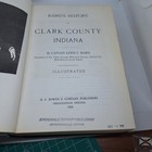 1972 Baird s History Of Clark County Indiana Jeffersonville Genealogy Ex Library