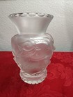 Bohemian Czech Art Deco Glass Vase With Capricorn By Artur Pleva For Schlevogt