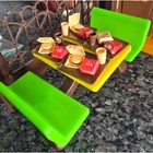 Vintage 1982 Barbie Loves Mcdonalds Restaurant Playset 5559 W  Food Incomplete