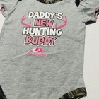Mossy Oaks Baby Girl Outfit 12 Months Camo Bodysuit Daddys New Hunting Buddy