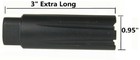1 2  x28 Tpi Thread Aluminum Black Muzzle Brake For Ruger Mark Iv 22 45 Lite