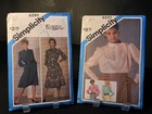 Vtg Sewing Patterns Mccall s Simplicity Butterick 80s 90s Womens Girl Dress Top