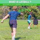 Gosports Lotball Backyard Baseball Bat  Ball And Strike Zone Set - Plastic Ba   